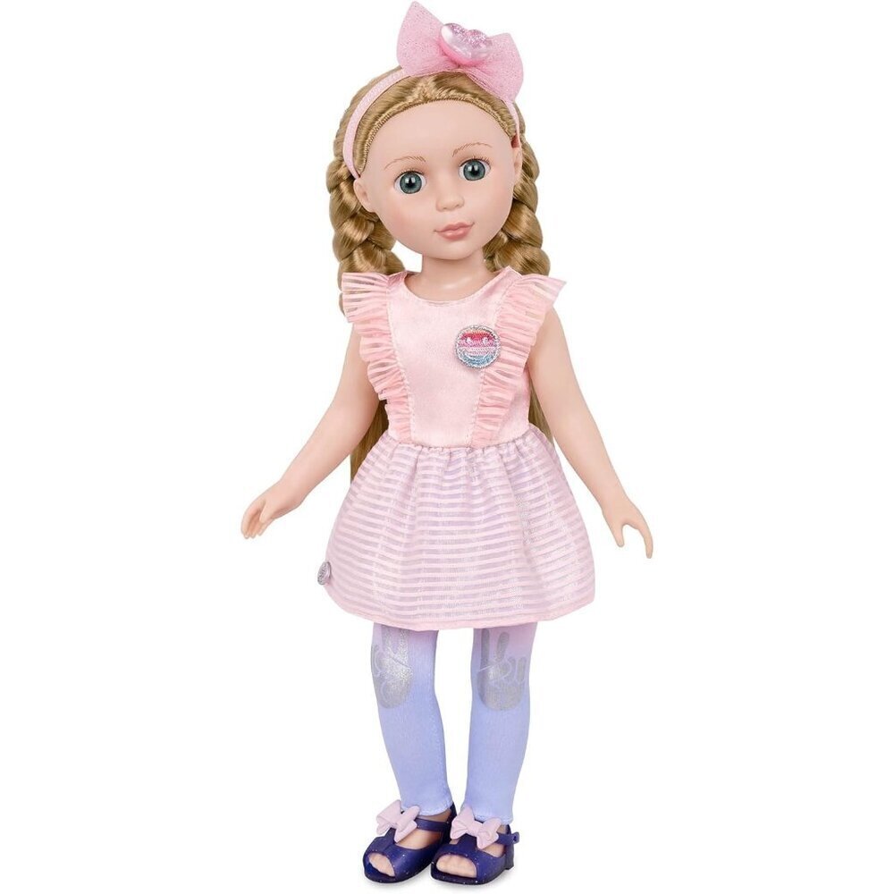 🆕 Reborn Posable Fashion Doll Roll Over Image to Zoom Battat in Glitter Girls